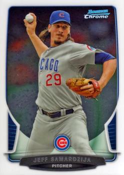 2013 Bowman Chrome #65 Jeff Samardzija Front