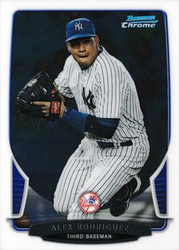 2013 Bowman Chrome #171 Alex Rodriguez Front