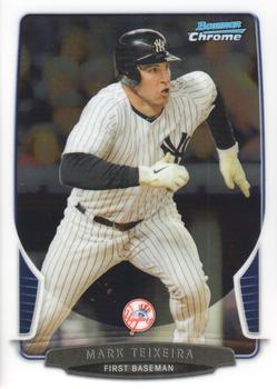 2013 Bowman Chrome #199 Mark Teixeira Front