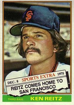 1976 Topps - Traded #158T Ken Reitz Front