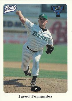 1996 Best Trenton Thunder #10 Jared Fernandez Front