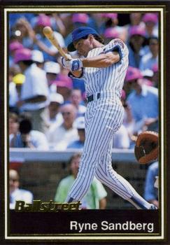 1991 Ballstreet #8 Ryne Sandberg Front