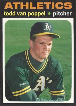 1991 SCD Baseball Card Price Guide Monthly #59 Todd Van Poppel Front