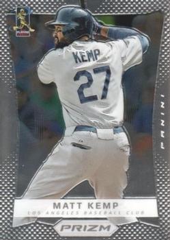 2012 Panini Prizm #3 Matt Kemp Front