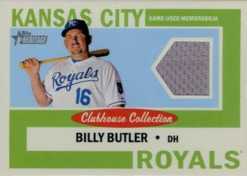 2013 Topps Heritage - Clubhouse Collection Relics #CCR-BBU Billy Butler Front