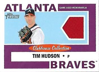 2013 Topps Heritage - Clubhouse Collection Relics #CCR-TH Tim Hudson Front
