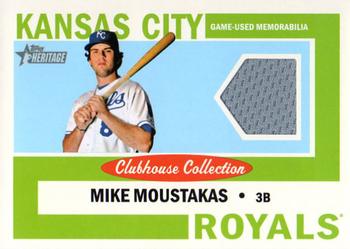 2013 Topps Heritage - Clubhouse Collection Relics #CCR-MM Mike Moustakas Front