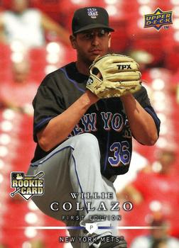 2008 Upper Deck First Edition #262 Willie Collazo Front