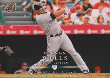 2008 Upper Deck First Edition #33 Vernon Wells Front