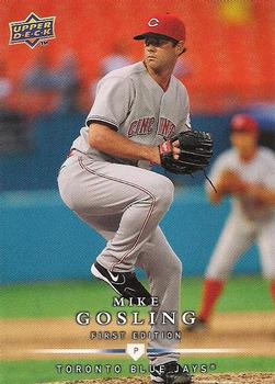 2008 Upper Deck First Edition #195 Mike Gosling Front