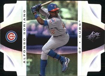 2008 SPx #17 Alfonso Soriano Front