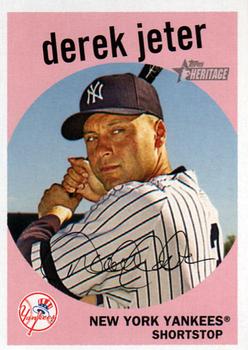 2008 Topps Heritage #68 Derek Jeter Front