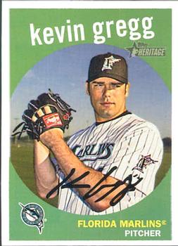 2008 Topps Heritage #231 Kevin Gregg Front