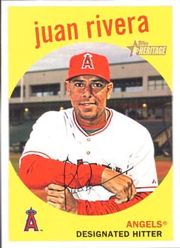 2008 Topps Heritage #636 Juan Rivera Front