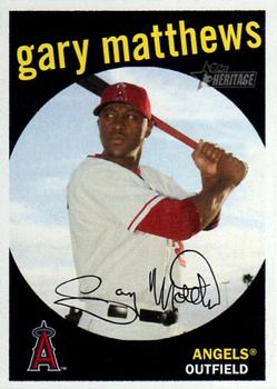 2008 Topps Heritage #14 Gary Matthews Front