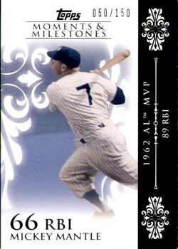 2008 Topps Moments & Milestones #6-66 Mickey Mantle Front