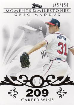 2008 Topps Moments & Milestones #8-209 Greg Maddux Front