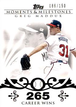 2008 Topps Moments & Milestones #8-265 Greg Maddux Front