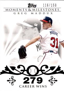 2008 Topps Moments & Milestones #8-279 Greg Maddux Front