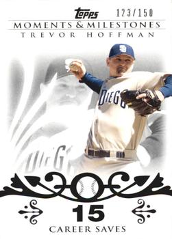 2008 Topps Moments & Milestones #32-15 Trevor Hoffman Front