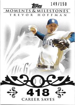 2008 Topps Moments & Milestones #32-418 Trevor Hoffman Front