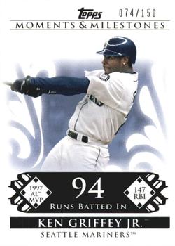 2008 Topps Moments & Milestones #33-94 Ken Griffey Jr. Front