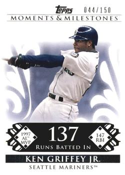 2008 Topps Moments & Milestones #33-137 Ken Griffey Jr. Front