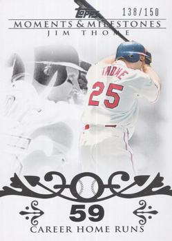 2008 Topps Moments & Milestones #85-59 Jim Thome Front