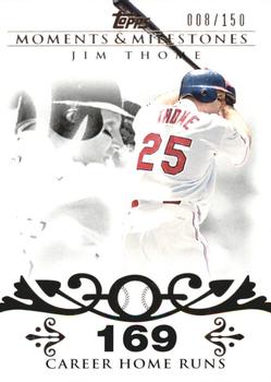 2008 Topps Moments & Milestones #85-169 Jim Thome Front