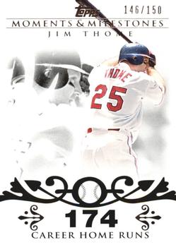 2008 Topps Moments & Milestones #85-174 Jim Thome Front