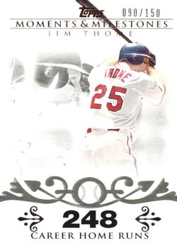 2008 Topps Moments & Milestones #85-248 Jim Thome Front