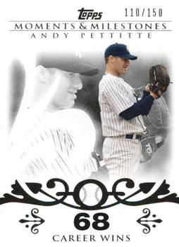 2008 Topps Moments & Milestones #112-68 Andy Pettitte Front