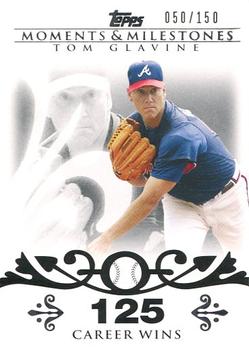 2008 Topps Moments & Milestones #137-125 Tom Glavine Front