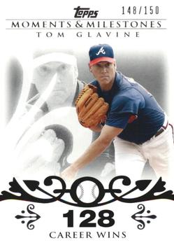 2008 Topps Moments & Milestones #137-128 Tom Glavine Front