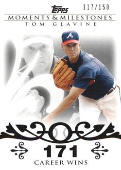 2008 Topps Moments & Milestones #137-171 Tom Glavine Front