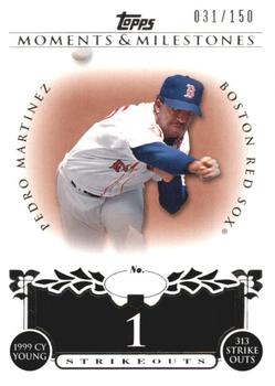 2008 Topps Moments & Milestones #141-1 Pedro Martinez Front