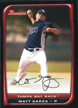 2008 Bowman #27 Matt Garza Front