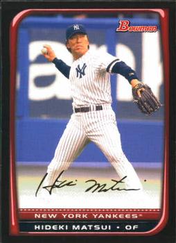 2008 Bowman #42 Hideki Matsui Front