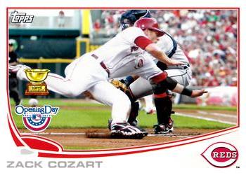 2013 Topps Opening Day #173 Zack Cozart Front