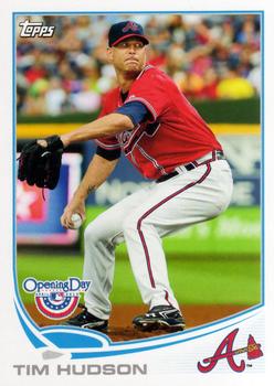 2013 Topps Opening Day #195 Tim Hudson Front