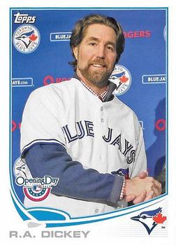 2013 Topps Opening Day #213 R.A. Dickey Front