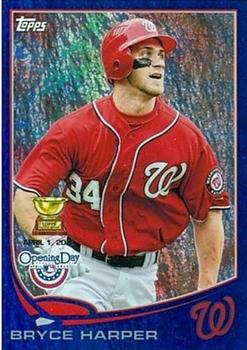 2013 Topps Opening Day - Blue #50 Bryce Harper Front