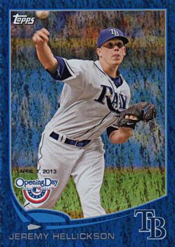2013 Topps Opening Day - Blue #31 Jeremy Hellickson Front