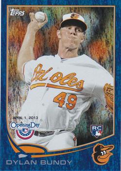 2013 Topps Opening Day - Blue #52 Dylan Bundy Front