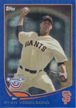 2013 Topps Opening Day - Blue #73 Ryan Vogelsong Front