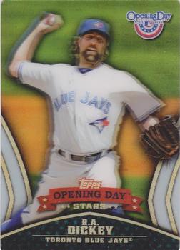 2013 Topps Opening Day - Opening Day Stars #ODS-16 R.A. Dickey Front