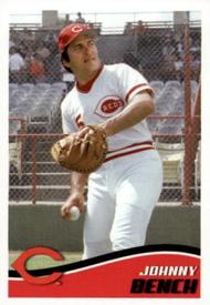 2013 Topps Stickers #195 Johnny Bench Front