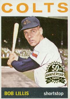 2013 Topps Heritage - 50th Anniversary Buybacks #321 Bob Lillis Front