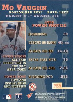 1996 Stadium Club - Power Streak #PS9 Mo Vaughn Back