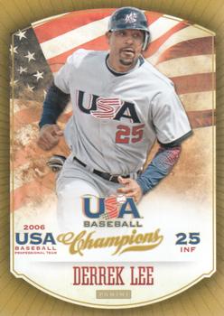 2013 Panini USA Baseball Champions #21 Derrek Lee Front